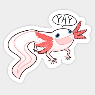 Axolotl Sticker